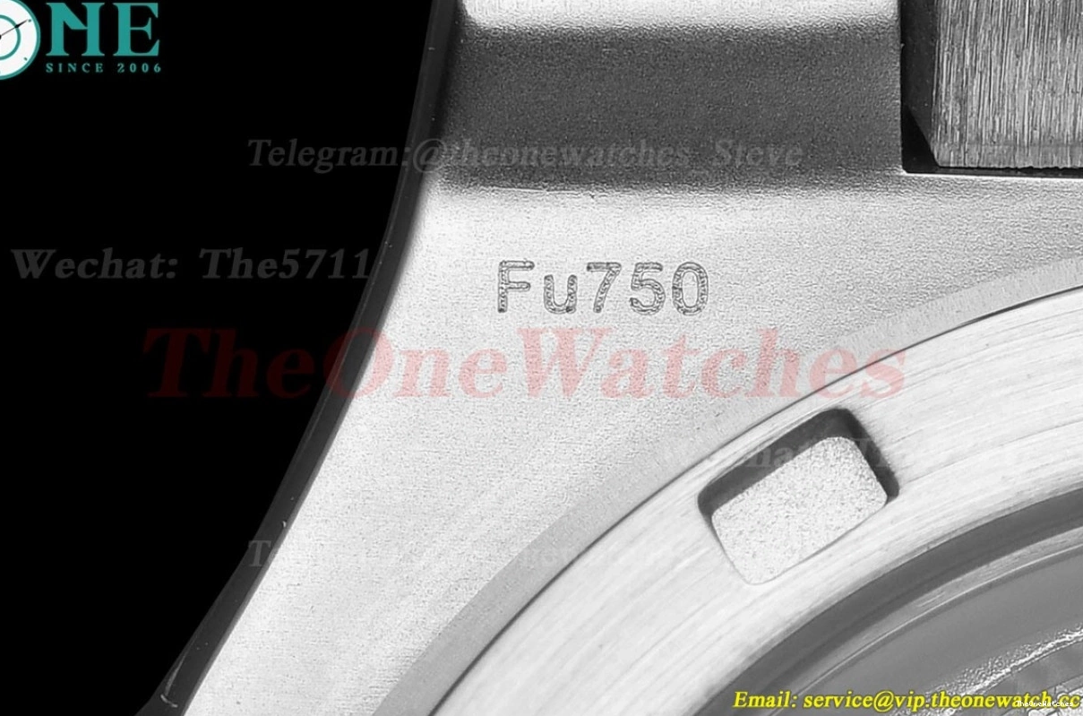 Diamond Textured White MY8215 LE SS GDF Nautilus 40mm Dial 1228